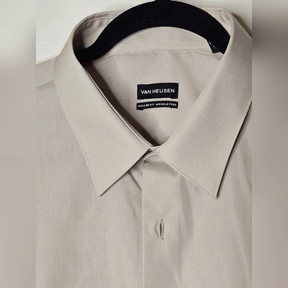 Van Heusen Stone Button-Up Shirt - Picture 2 of 6